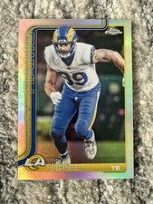 Topps 2025 Chrome Tyler Higbee #172 Los Angeles Rams Refractor