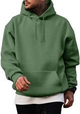 Pullover Sweatshirts Shirts Mens Casual Cotton Hooded Collar Drawstring Hoodies