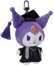 Sanrio Kuromi 4 Graduation Plush Mascot Class 2026 Clip On