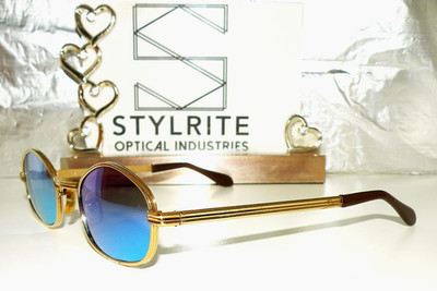 RARE 1960s STYLRITE OPTICAL SUPER COOL LOOKING DESIGNER SUNGLASSES BOX 103 RE TF