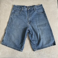 Southpole Vintage Carpenter Jorts Jean Shorts Baggy Y2K Denim Men's Size 36