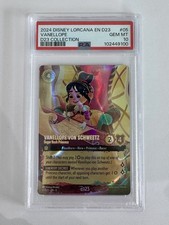 2024 Disney Lorcana EN D23 Vanellope Von Schweetz PSA GEM MINT 10 05/D23 - 9100