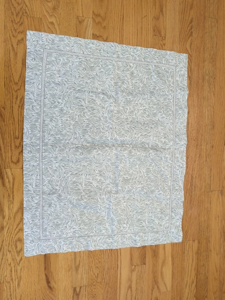 Schweitzer Linen Co. 100% египетский хлопок наволочка серый сделано в Италии M44 - Изображение 4 из 4