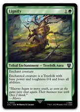 Lignify #252 (NM) Lord of the Rings LTC Magic MTG