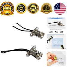 2pcs 1157 Led Bulb Socket Adapter Lamp Holder Wire Connector For Car Truck
