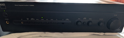 NAD C 325BEE Stereo Integrated Amplifier with Manual TESTED WATCH VIDEO