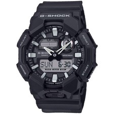 Casio Men's Watch G-Shock Black and Grey Analog-Digital Dial Strap GA010-1A