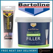 BARTOLINE 1876 ALL PURPOSE READY MIXED FILLER PLASTER WOOD BRICK REPAIR 330G NEW