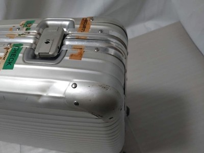 Rimowa Topas Silver 2-wheels Carry Case Suitcase | eBay