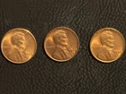 1948-P, 1948-D, 1948-S Uncirculated, Bright Red, Beautiful Coins.