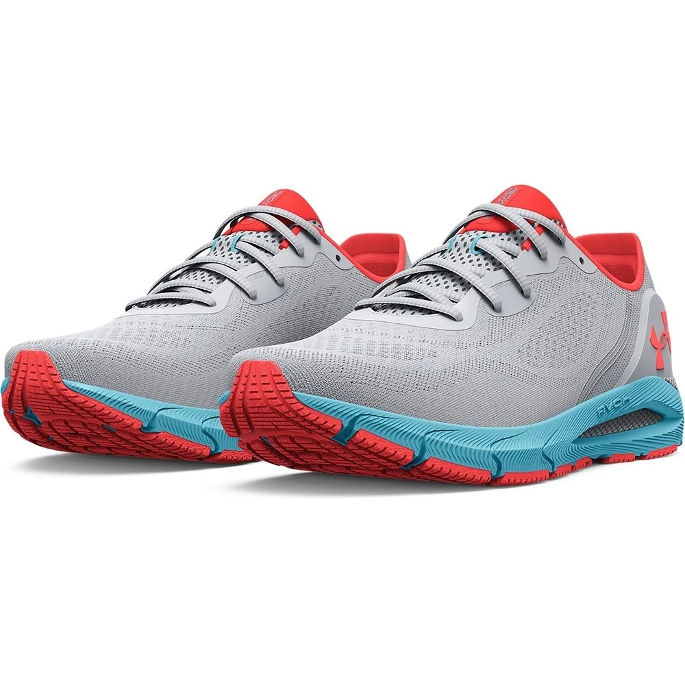 Under Armour 3024906 Women's UA HOVR Sonic 5 Running Shoes, Halo Gray, Size 9