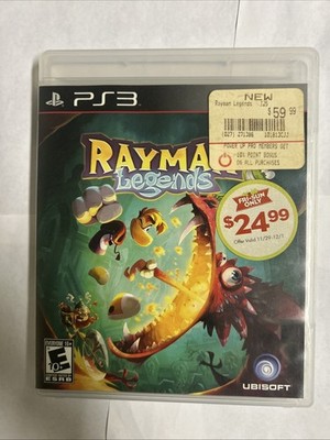 Rayman Legends (Sony PlayStation 3, 2013) Clean
