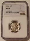 NGC 1936 Buffalo Nickel AU58 (B)