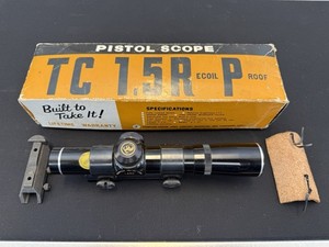 Thompson Center Arms  1.5 RP pistol Scope MFG in Japan With Box And Papers