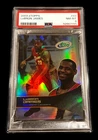 LEBRON JAMES 2003 TOPPS ETOPPS #43 HOLO REFRACTOR TYPE ROOKIE CARD RC PSA 8 NBA