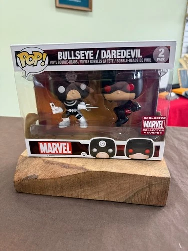 Funko Pop! Bullseye/Daredevil 2 pack Marvel Collector Corp Exclusive