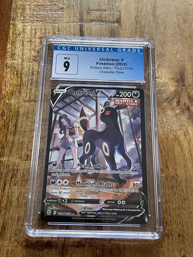 Umbreon V graded CGC 9 for sale on eBay