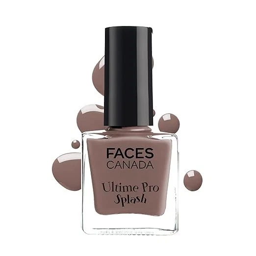 FACES CANADA Ultime Pro Splash Nail Polish - Nutty 32 (8ml) | Quick Dry ...