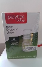 Playtex Baby Nurser Drop-Ins 4oz Bottles, 100 Liners