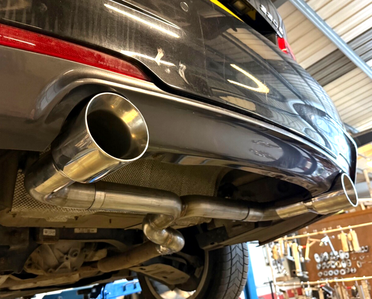 PIPE DYNAMICS BMW 330D F30/F31 N57 DUAL EXIT CONVERSION REAR