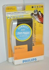 NEW Philips Connect to Any DVD Player to Any TV Converter S-Video INPUT Game Con