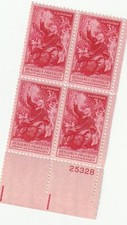 Scott 1073  US  Benjamin Franklin  Plate Block   M/NH O/G