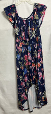 XXL Zatcass Multicolor Floral Midi Dress