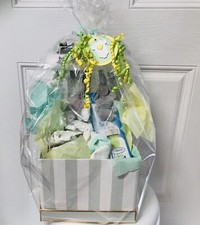 Unisex Unique Baby Gift Decorative Box Basket Baby Shower New Baby Gift Idea.