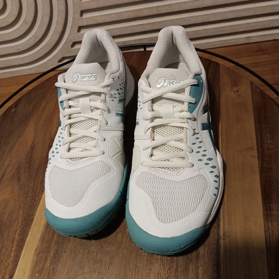 Zapatos de tenis Pickleball Asics Gel Challenger 12 para mujer talla 8 azul/blanco EE. UU. Foto 2 de 4