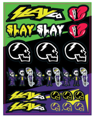 AXELL HODGES SLACO LOGO DECAL SHEET - SMALL