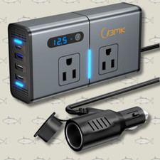 Bmk 200w Car Power Inverter Newly Car Plug Adapter Outlet Charger Dc 12v To 110v