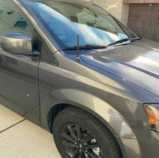 7" Short Black Antenna Mast Radio AM/FM for DODGE GRAND CARAVAN 2008-2020