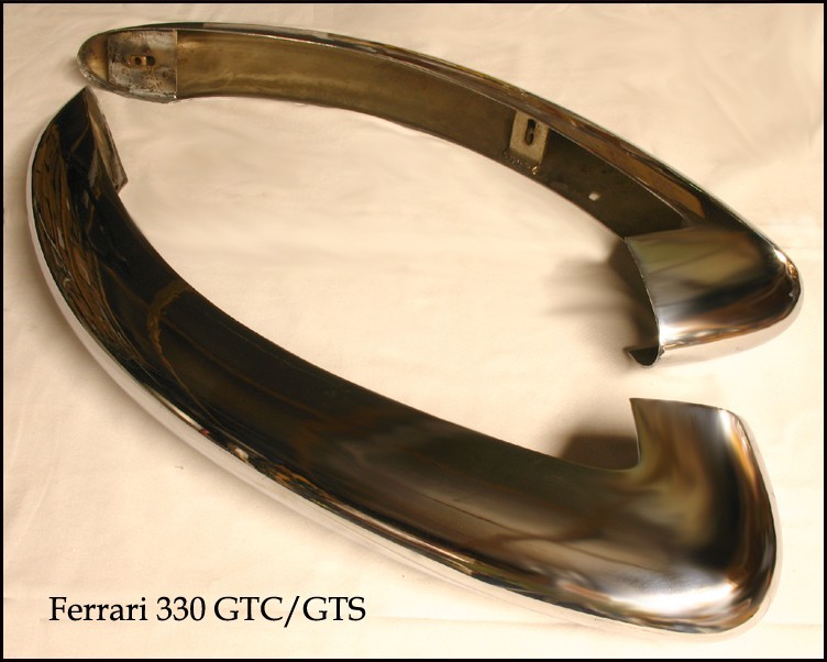 Ferrari 330 GTC/S or 365 GTC/S Bumpers, Front 