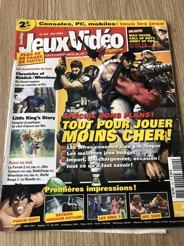 MAGAZINE JEUX VIDEO Nº99 FÉVRIER 2009 RETROGAMING PS3 XBOX 360