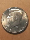 1986 D KENNEDY HALF DOLLAR   UNC