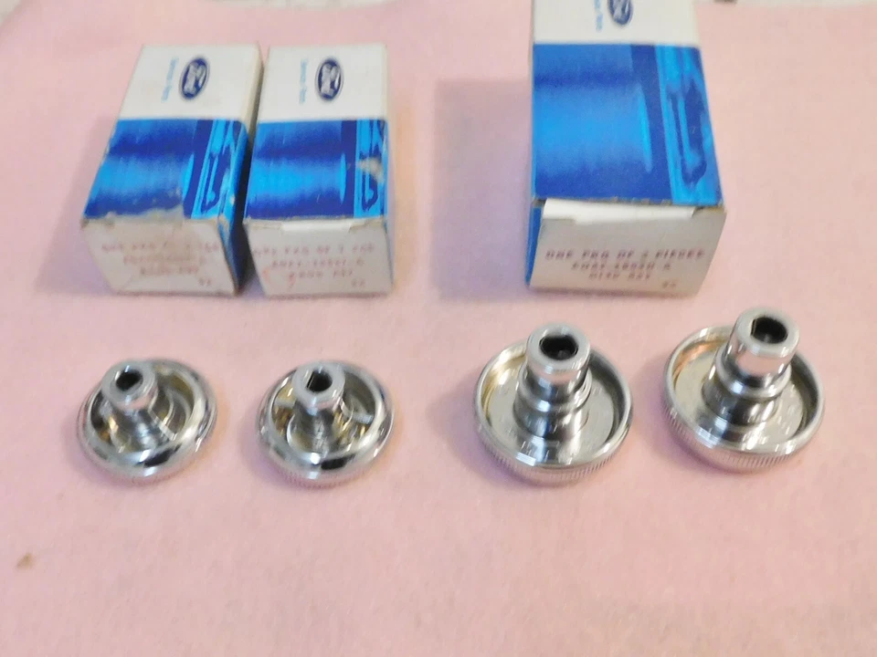 1980-84 Ford LTD Granada Mercury Marquis Monarch NOS RADIO STEREO CONTROL KNOBS - Image 4 of 4