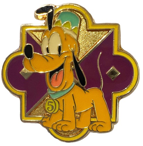 Tokyo Disneyland Pluto Plush Retro 12