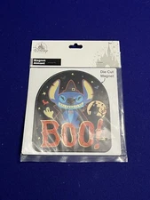 2022 Disney Parks Stitch Halloween Die Cut Magnet Boo! Ghost Haunted House