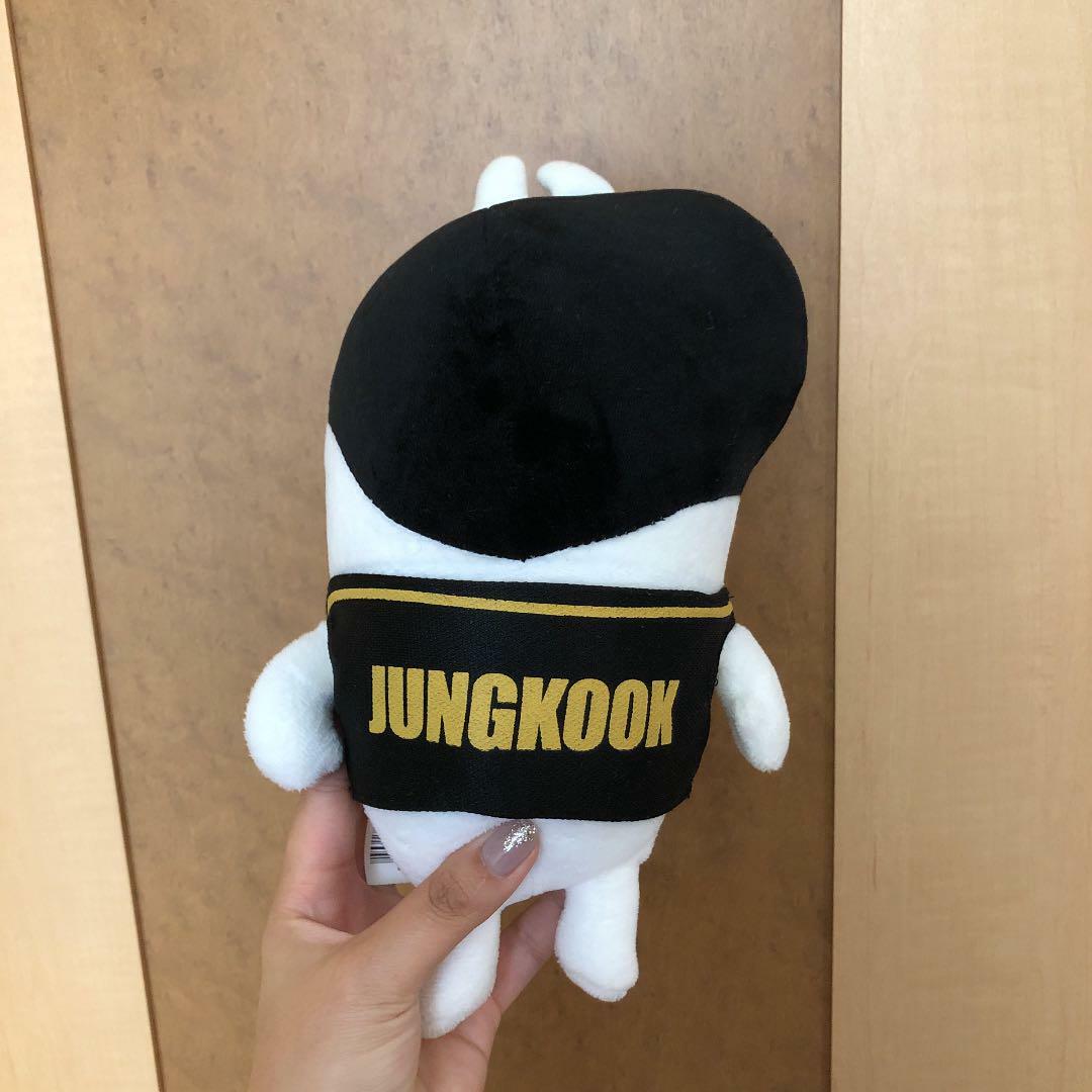 BTS Official JUNGKOOK Hip Hop Monster Plush Doll Stuffed Toy