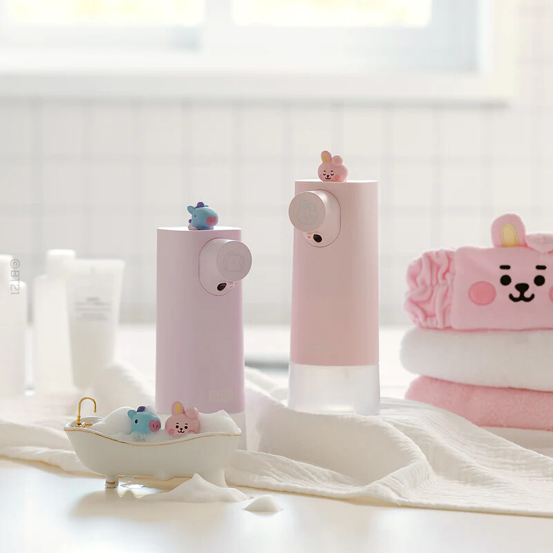 [US Seller] BT21 Baby Auto Soap Dispenser + Refill Soap by BTS eBay