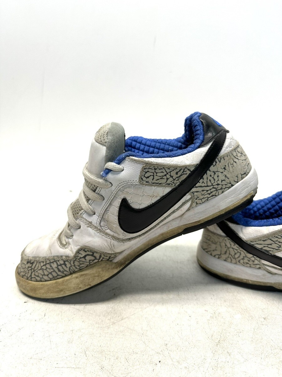 2009 RARE Nike SB Paul Rodriguez P-Rod 2 White Cement Sz 11  display picture 3