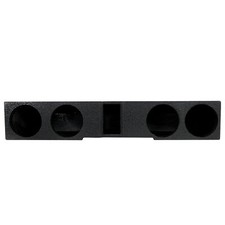 QPower 8 Inch Quad Port Subwoofer Box for Ford F150 and F250/350 Open Box 