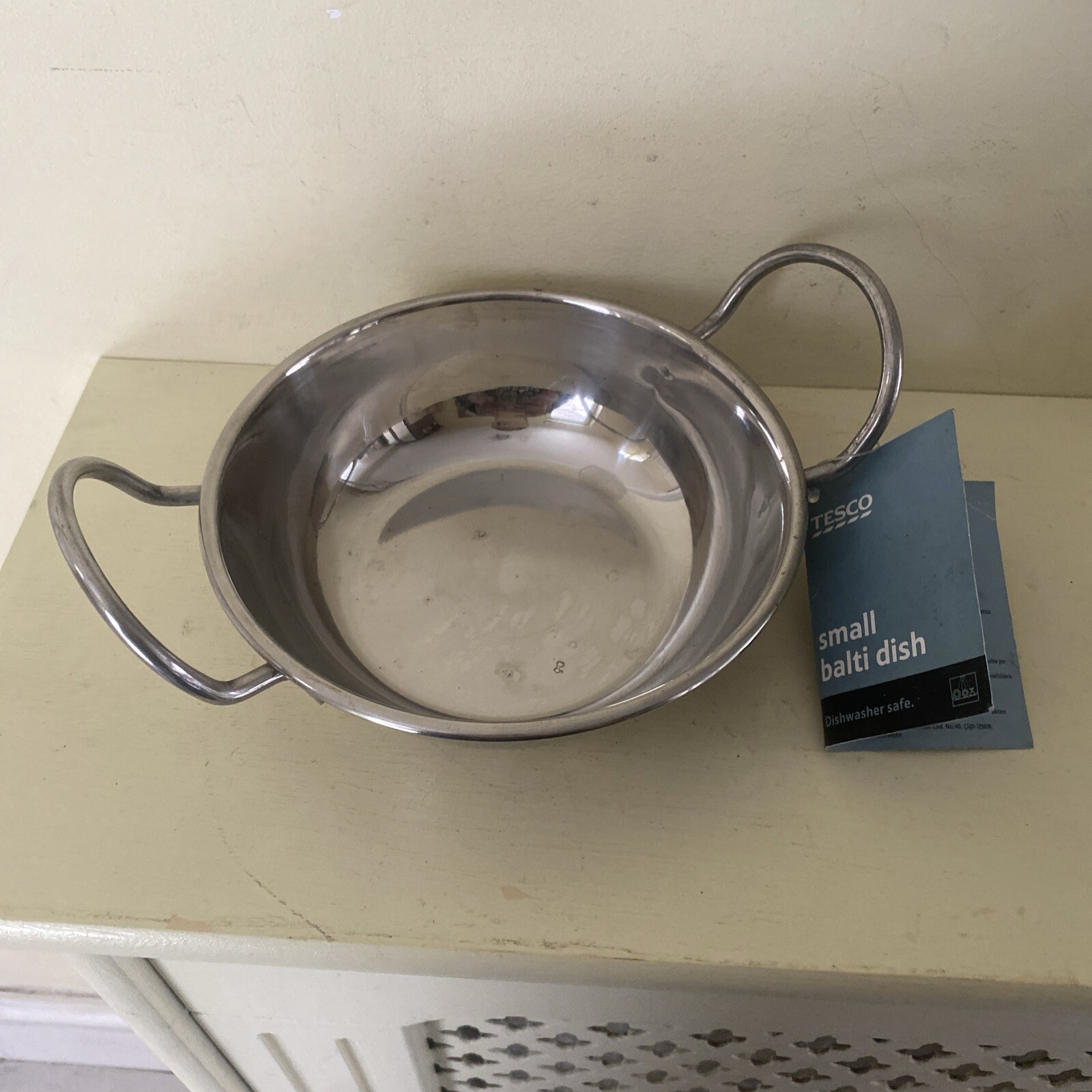 Stainless Steel Small Balti Dish Karahi Curry 15cm Serving Food Dish