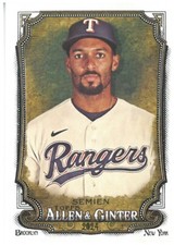 2024 Topps Allen & Ginter Marcus Semien #194 Texas Rangers Baseball Card