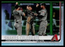 2019 Topps Rainbow Foil #US98 Adam Jones David Peralta Jarrod Dyson Diamondbacks