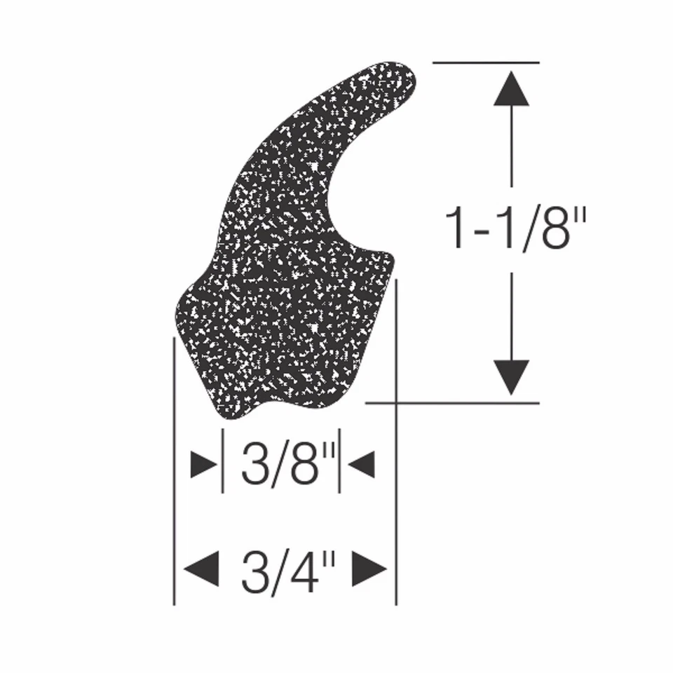 1962-1970 Ford & Mercury новый багажник крышка уплотнительная полоска, подходит для многих моделей - Изображение 2 из 4