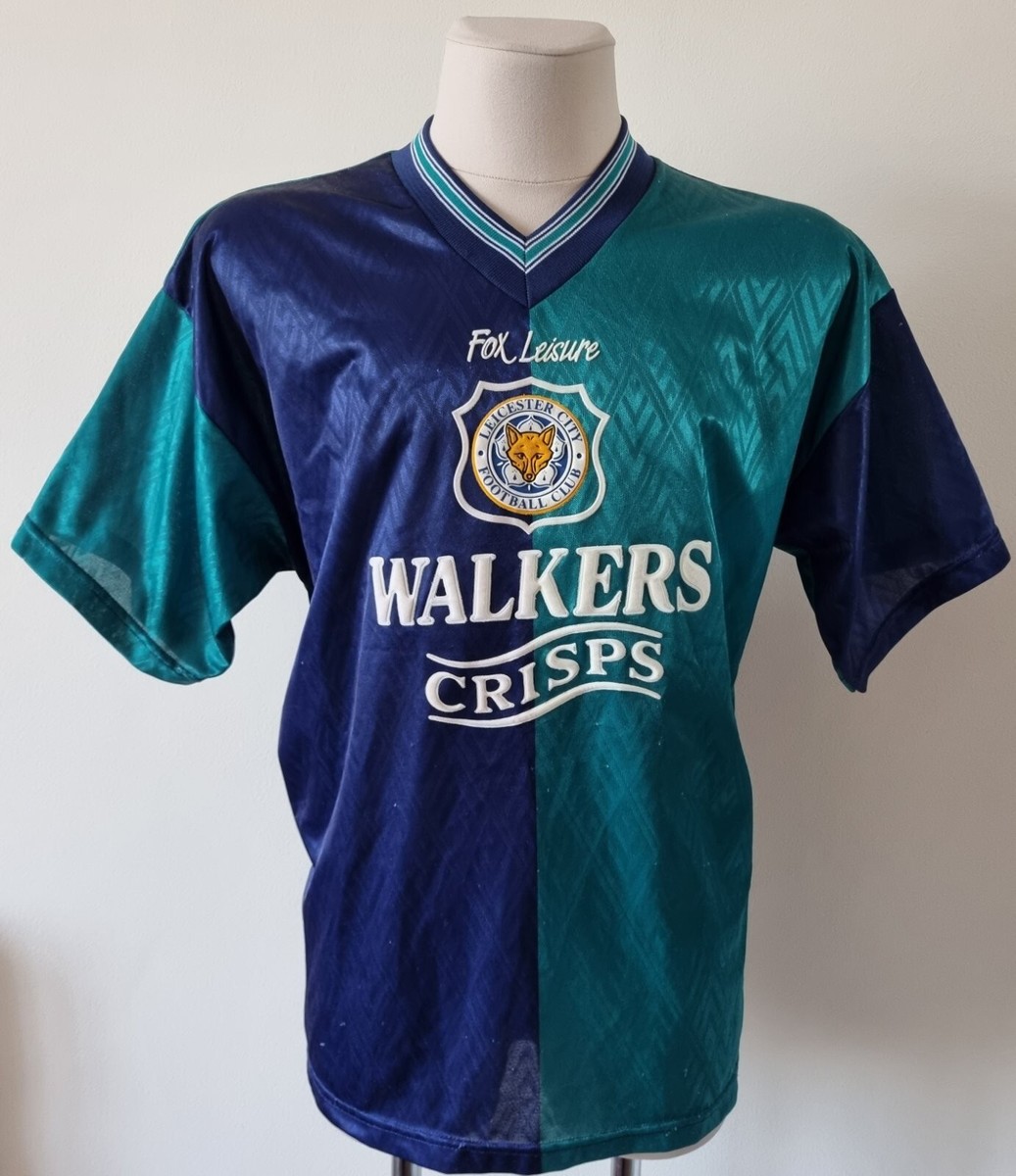 Leicester City 05-06シーズン ヴィンテージユニフォーム 2005-06 Leicester Home Shirt - 8/10 - (XXL)