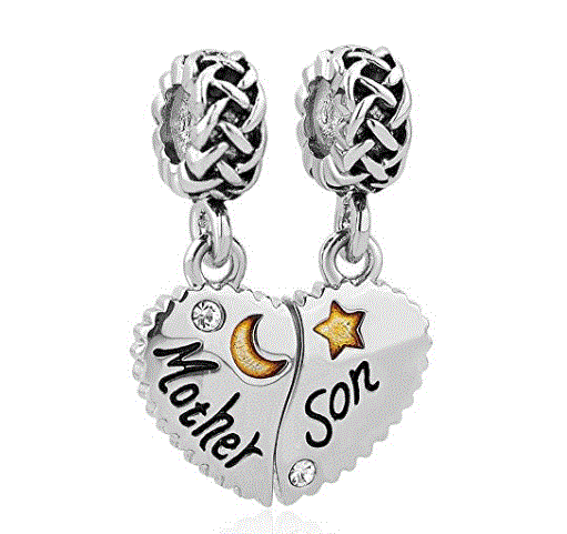 pandora charm mom son pandora charm mom son