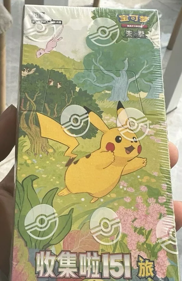 【ポケセン産】151 & 黒炎 & シャイニー & 未来 & レイジング5セット 強化拡張パック「ポケモンカード151」(SV2a)《未開封BOX》 - シンソク