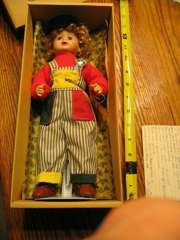 Earth Angel Kids with Hope porcelain Seth 12" Doll Morgan Brittany w/box L00k